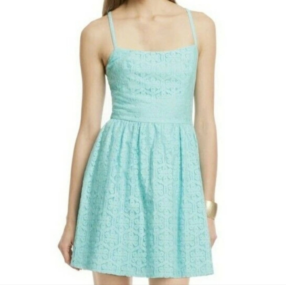 Lilly Pulitzer Elise Sleeveless Fit and Flare Mini Dress